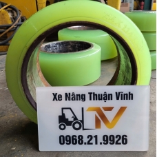 BÁNH XE NÂNG ĐIỆN PU CHO XE ĐỨNG LÁI