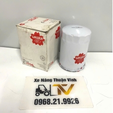 Lọc động cơ xe nâng 8 tấn C1706 hiệu SaKuRa 