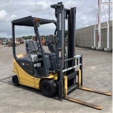 Xe Nâng Điện cũ ngồi lái 1.4T, Komatsu FB14-12 hàng Nhật Bãi chưa qua sử dụng tại Việt Nam,sản xuất năm 2008,mã xe TV.E308