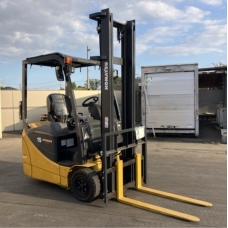 Xe Nâng Điện cũ ngồi lái 1.5T, Komatsu FB15M-12 hàng Nhật Bãi chưa qua sử dụng tại Việt Nam,sản xuất năm 2020,mã xe TV.E359