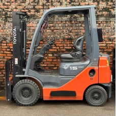 Xe nâng dầu Nhật Bãi 1.5 T, Toyota 02-8FDL15 hàng đã qua sử dụng (Nhật Bản),sản xuất năm 2019,mã xe TV.D080