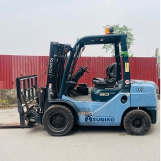 Xe nâng dầu Nhật Bãi 3.0T, Toyota 02-8FD30 hàng đã qua sử dụng (Nhật Bản),sản xuất năm 2019,mã xe TV.D112