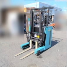 Xe nâng điện cũ đứng lái 1.0T, SUMITOMO 61FBR10SXII , hàng đã qua sử dụng (Nhật Bản) sản xuất 2021 mã TV.E482