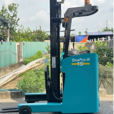 Xe nâng điện cũ đứng lái 1.5T, SUMITOMO 61FBR15SXII, hàng đã qua sử dụng (Nhật Bản),sản xuất năm 2017,mã xe TV.E313