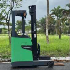 Xe nâng điện cũ đứng lái 1.5T TOYOTA model 8FBR15, hàng đã qua sử dụng (Nhật Bản), sản xuất năm 2019, mã xe TV.E254