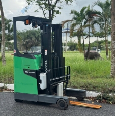 Xe nâng điện cũ đứng lái 1.5T TOYOTA model 8FBR15, hàng đã qua sử dụng (Nhật Bản), sản xuất năm 2021 ,mã xe TV.E255