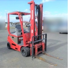 Xe nâng điện cũ ngồi lái 2.0T, KOMATSU FB20A-12, hàng đã qua sử dụng (Nhật Bản),sản xuất năm 2011,mã xe TV.E406