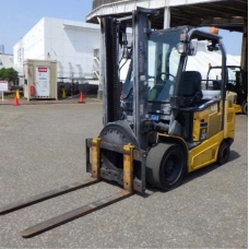 Xe nâng điện cũ ngồi lái 3.0T, Komatsu FE30-1 hàng đã qua sử dụng (Nhật Bản),sản xuất năm 2020, mã xe TV.E270