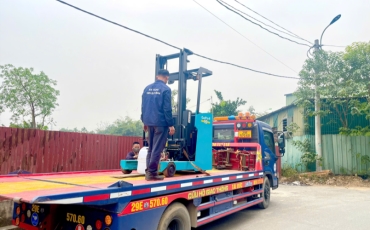  HOẠT ĐỘNG BÀN GIAO XE NÂNG ĐIỆN ĐỨNG LÁI 1.5 TẤN SUMITOMO NGÀY 15/01/2026