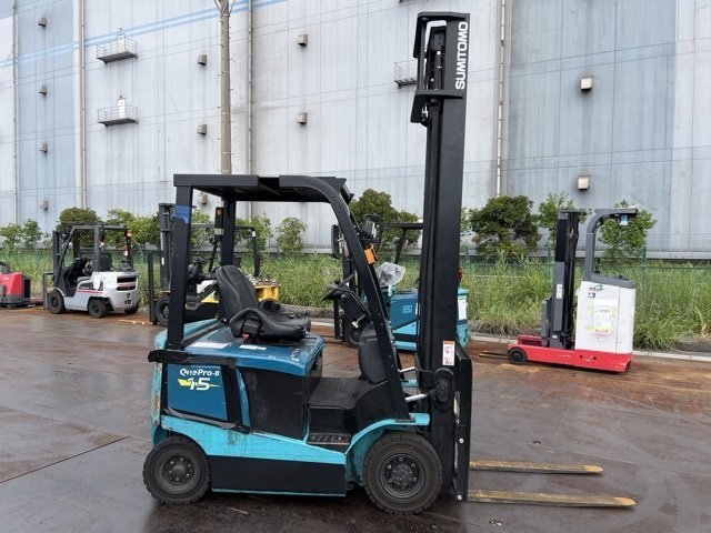 Xe nâng điện cũ ngồi lái 1.5T, SUMITOMO 41FB15PXIII, SX 2018 hàng đã qua sử dụng (Nhật Bản)