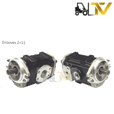 Máy bơm thủy lực xe nâng model Komatsu FD20-30-16 mã HP00-109A 