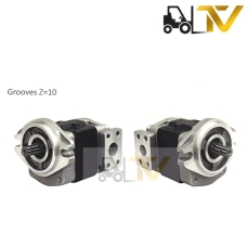 Máy bơm thủy lực xe nâng model Komatsu FD30-12/-14 mã HP00-106A 