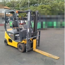 XE NÂNG ĐIỆN 0.9 TẤN NGỒI LÁI KOMATSU FB09H-12,sản xuất năm 2017,mã xe TV.E544