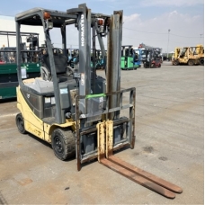 XE NÂNG ĐIỆN 1.5 TẤN NGỒI LÁI KOMATSU FB15-12, MÃ XE TV.E572, SẢN XUẤT 2008