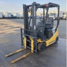 XE NÂNG ĐIỆN 1.5 TẤN NGỒI LÁI KOMATSU FB15-12, MÃ XE TV.E581, SẢN XUẤT 2014