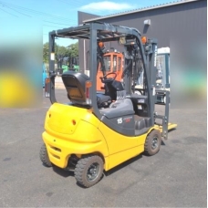 XE NÂNG ĐIỆN 1.5 TẤN NGỒI LÁI KOMATSU FB15-12, MÃ XE TV.E585, SẢN XUẤT 2021