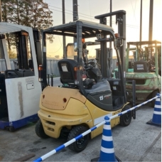 XE NÂNG ĐIỆN 1.5 TẤN NGỒI LÁI KOMATSU FB15-12, MÃ XE TV.E601, SẢN XUẤT 2017