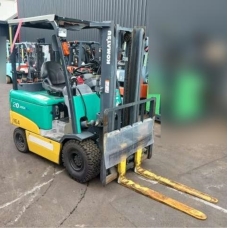 XE NÂNG ĐIỆN 2.0 TẤN NGỒI LÁI KOMATSU FB20EX-11,sản xuất năm 2012,mã xe TVE.541