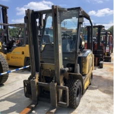 XE NÂNG ĐIỆN 2.5 TẤN NGỒI LÁI KOMATSU FE25-1, MÃ XE TV.E559, SẢN XUẤT 2016