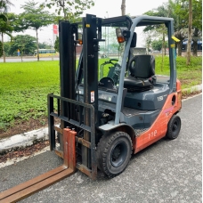 Xe Nâng Dầu Nhật Bãi 1.5 Tấn Toyota 02-8FD15 sản Xuất 2019 Mã TV.D142