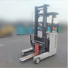 Xe Nâng Điện cũ đứng lái 1.5T, Nichiyu FBRM15-85B-400 sản xuất 2021 mã TV.E497