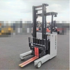 Xe Nâng Điện cũ đứng lái 1.5T, Nichiyu FBRM15-85B-400 sản xuất 2022 mã TV.E499