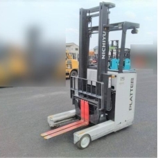Xe Nâng Điện cũ đứng lái 1.5T, Nichiyu FBRM15-85B-400 sản xuất 2022 mã TV.E501 
