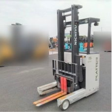 Xe Nâng Điện cũ đứng lái 1.5T, Nichiyu FBRM15-85B-400 sản xuất 2022 mã TV.E502