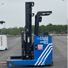 Xe Nâng Điện cũ đứng lái 1.5T, Nichiyu FBRMAW15-R80B-600MWBAF hàng Nhật Bãi chưa qua sử dụng tại Việt Nam sản xuất 2019, mã xe TV.E208-TS