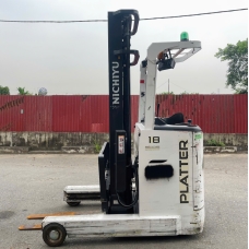 Xe Nâng Điện cũ đứng lái 1.8T, Nichiyu FBRW18-80BC-600M hàng Nhật Bãi chưa qua sử dụng tại Việt Nam,sản xuất năm 2018 ,mã xe TV.E441