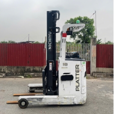 Xe Nâng Điện cũ đứng lái 1.8T, Nichiyu FBRW18-80BC-600M hàng Nhật Bãi chưa qua sử dụng tại Việt Nam,sản xuất năm 2018,mã xe TV.E442