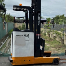 Xe Nâng Điện cũ đứng lái 2.0T, Nichiyu FBRM20-80B-450 hàng Nhật Bãi chưa qua sử dụng tại Việt Nam,sản xuất năm 2019 ,mã xe TV.E366