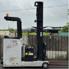 Xe Nâng Điện cũ đứng lái 2.5T, Nichiyu FBRM25-H80B-470 hàng Nhật Bãi chưa qua sử dụng tại Việt Nam,sản xuất năm 2019,mã xe TV.E295
