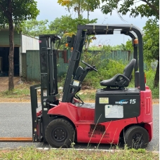 Xe Nâng Điện cũ ngồi lái 1.5 Tấn, Nichiyu FB15PN-77B-300PFLSF hàng Nhật Bãi chưa qua sử dụng tại Việt Nam 