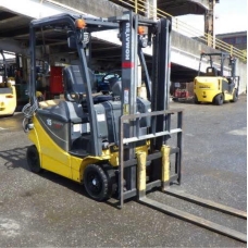Xe Nâng Điện cũ ngồi lái 1.5T, Komatsu FB15-12 hàng Nhật Bãi chưa qua sử dụng tại Việt Nam,sản xuất năm 2015,mã xe TV.E291
