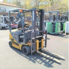 Xe Nâng Điện cũ ngồi lái 1.5T, Komatsu FB15-12 hàng Nhật Bãi chưa qua sử dụng tại Việt Nam,sản xuất năm 2017,mã xe TV.E285