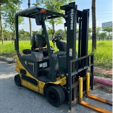 Xe Nâng Điện cũ ngồi lái 1.5T, Komatsu FB15-12 hàng Nhật Bãi chưa qua sử dụng tại Việt Nam,sản xuất năm 2017,mã xe TV.E285