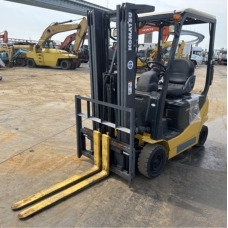 Xe Nâng Điện cũ ngồi lái 1.5T, Komatsu FB15-12 sản xuất 2012 mã TV.E517