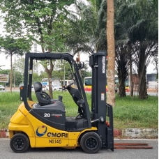 Xe Nâng Điện cũ ngồi lái 1.5T, Komatsu FB20A-12 hàng Nhật Bãi chưa qua sử dụng tại Việt Nam,sản xuất năm 2014 ,mã xe TV.E306