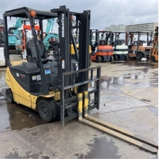 Xe Nâng Điện cũ ngồi lái 1.8T, Komatsu FB18-12 hàng Nhật Bãi chưa qua sử dụng tại Việt Nam,sản xuất năm 2017,mã xe TV.E332
