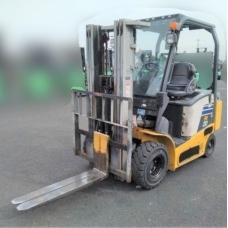 Xe Nâng Điện cũ ngồi lái 2.0T, Komatsu FB20-12 hàng Nhật Bãi chưa qua sử dụng tại Việt Nam sản xuất 2015 mã TV.E475