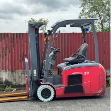 Xe Nâng Điện cũ ngồi lái 2.0T, Nichiyu FBT20PN-80B-450MSF hàng Nhật Bãi chưa qua sử dụng tại Việt Nam,sản xuất năm 2012,mã xe TV.E367