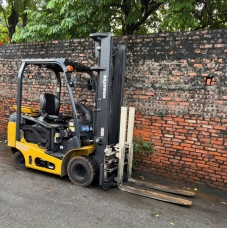 Xe Nâng Điện cũ ngồi lái 2.5T, Komatsu FE25-1 hàng Nhật Bãi chưa qua sử dụng tại Việt Nam,sản xuất năm 2018,mã xe TV.E336