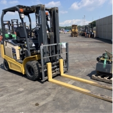 Xe Nâng Điện cũ ngồi lái 2.5T, Komatsu FE25-1 hàng Nhật Bãi chưa qua sử dụng tại Việt Nam,sản xuất năm 2019,mã xe TV.E333