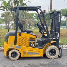 Xe Nâng Điện cũ ngồi lái 2.5T, Komatsu FE25-1 hàng Nhật Bãi chưa qua sử dụng tại Việt Nam,sản xuất năm 2020,mã xe TV.E307