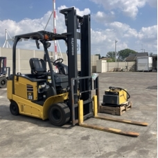 Xe Nâng Điện cũ ngồi lái 2.5T, Komatsu FE25-1 hàng Nhật Bãi chưa qua sử dụng tại Việt Nam,sản xuất năm 2020,mã xe TV.E337