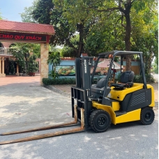 Xe Nâng Điện cũ ngồi lái 2.5T, Komatsu FE25-2 hàng Nhật Bãi chưa qua sử dụng tại Việt Nam sản xuất 2022 mã TV.E449
