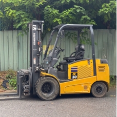 Xe Nâng Điện cũ ngồi lái3.0T, Komatsu FE30-1 sản xuất 2018 mã TV.E506