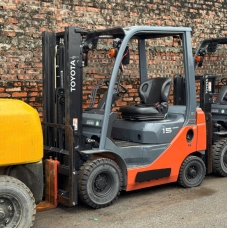 Xe nâng dầu Nhật Bãi 1.5 T, Toyota 02-8FD15 hàng đã qua sử dụng (Nhật Bản),sản xuất năm 2019,mã xe TV.D077