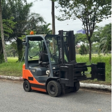 Xe nâng dầu Nhật Bãi 1.5T, Toyota 02-8FD15 sản xuất 2020 mã TV.D148